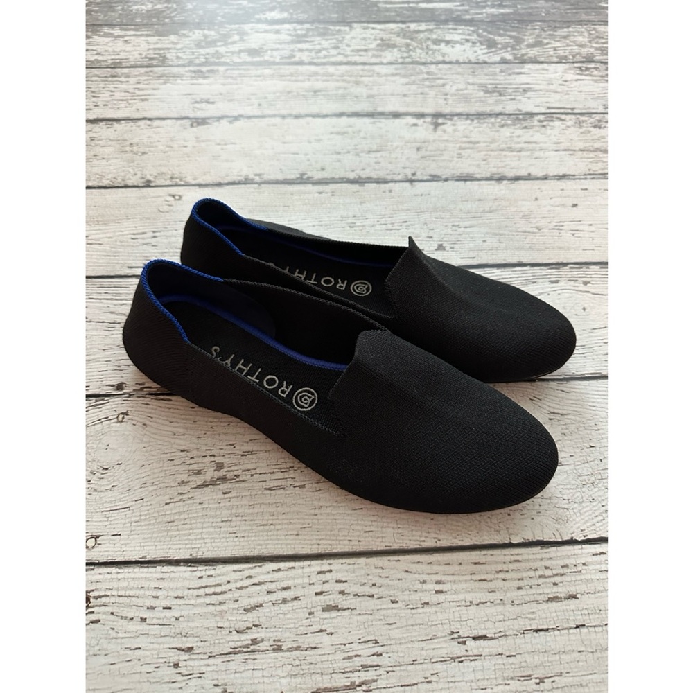 Rothy's The Loafer Black Slip-On Shoes 10.5
